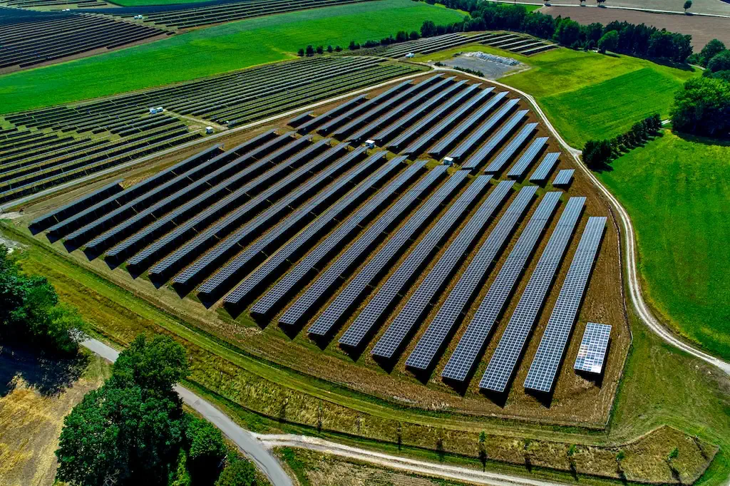 Bild vom Solarpark Gammelsdorf
